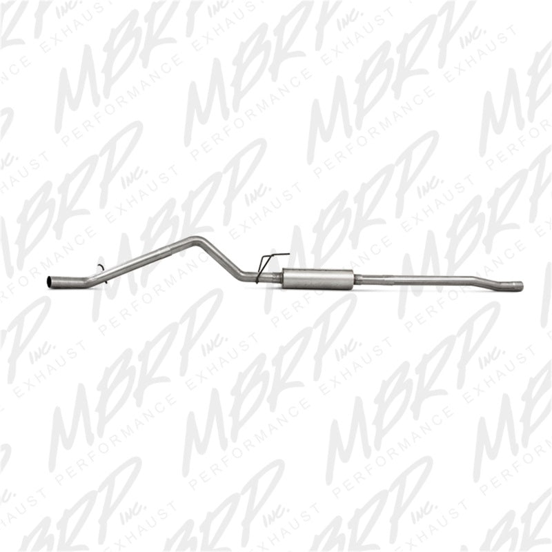 MBRP 03-13 Ram Hemi 2500/3500 5.7L Alum 3in Cat Back Single Side Exit