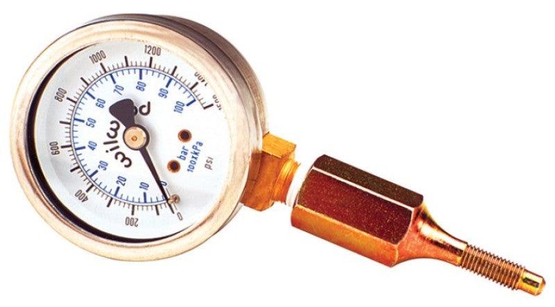 Wilwood Caliper Pressure Gauge - 1500 PSI - Corvette Realm