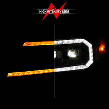 Load image into Gallery viewer, ANZO 15-22 Chevy Colorado Blk Housing Full LED DRL Projector Headlight w/ Sequential Light Bar