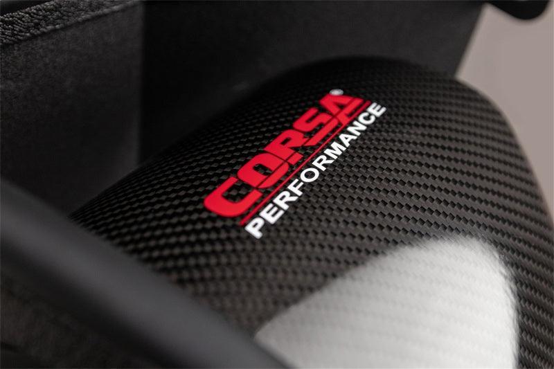 Corsa 19-21 Dodge Challenger SRT/Hellcat/Redeye/Demon Carbon Fiber Air Intake w/ MaxFlow 5 Oil Filt. - Corvette Realm