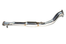 Load image into Gallery viewer, Invidia 08-15 Mitsubishi Evolution X High Flow Cat Downpipe &amp; Test Pipe (One Piece)