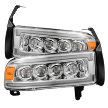 Load image into Gallery viewer, AlphaRex 94-01 Dodge Ram 1500 NOVA LED Headlights Chrome w/ Activ. Light Seq. Signal and SB DRL