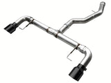 AWE 19-23 BMW 330i / 21-23 BMW 430i Base G2X Track Edition Axle Back Exhaust - Diamond Black