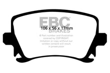 Load image into Gallery viewer, EBC 06-13 Audi A3 2.0 Turbo (Girling rear caliper) Redstuff Rear Brake Pads - Corvette Realm