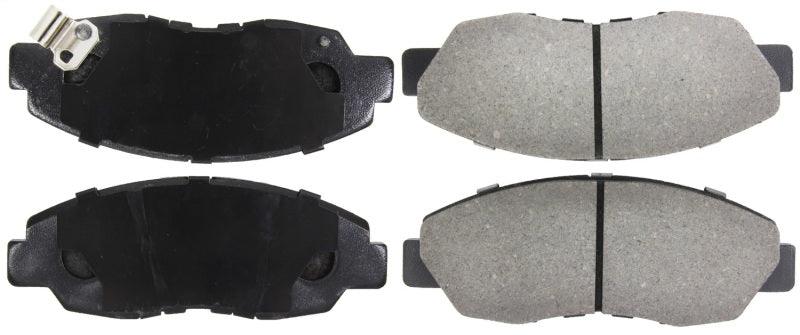 StopTech Performance 98-02 Honda Accord Coupe/Sedan 4cyl Rear Drum/Disc Front Brake Pads - Corvette Realm
