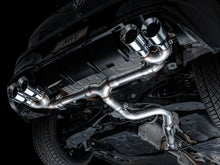 Load image into Gallery viewer, AWE MK8 Volkswagen Golf R 3in Track Edition Quad Exhaust - Chrome Silver Tips
