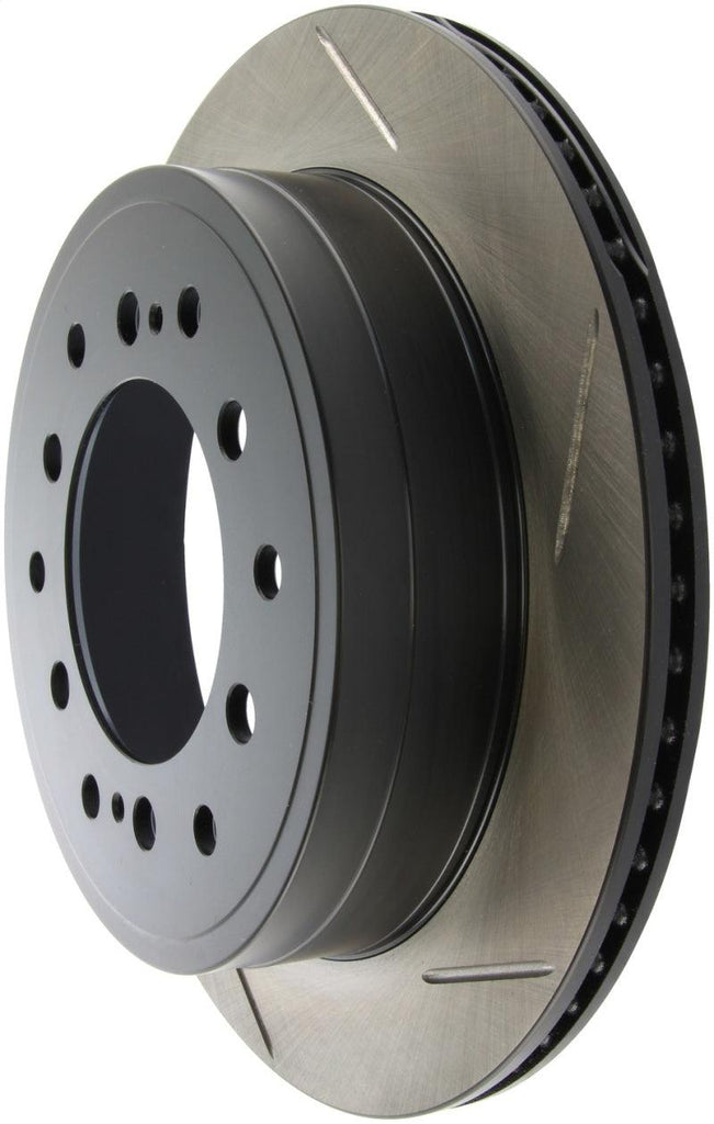 StopTech Power Slot 01-07 Toyota Sequoia/03-09 4 Runner / 03-09 Lexus GX470 Slotted Left Rear Rotor - Corvette Realm