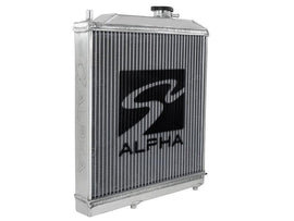 Skunk2 Alpha Series 88-91 Honda Civic/CRX Radiator (Half Size) (Dual Core) - Corvette Realm
