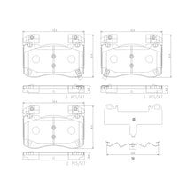 Load image into Gallery viewer, Brembo 19-22 Genesis G70/18-22 Kia Stinger Front NAO Brake Pad
