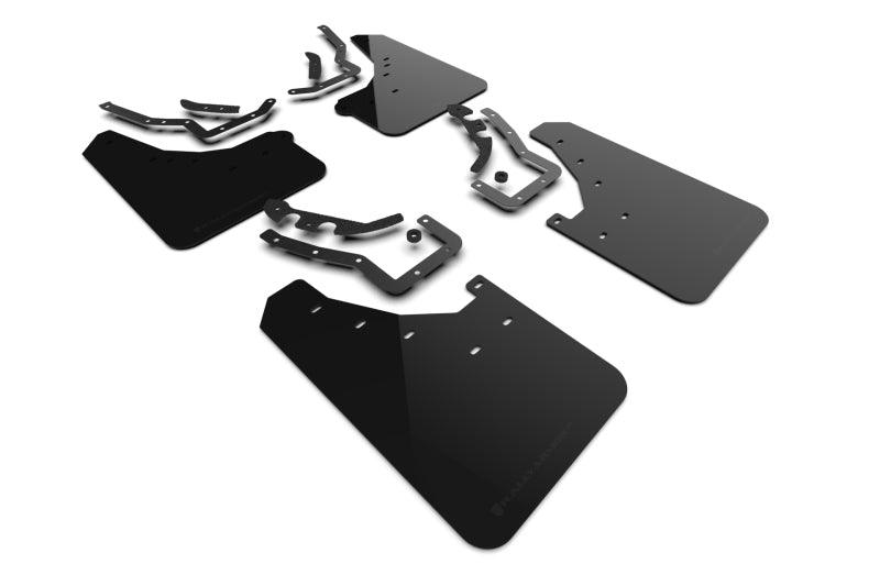 Rally Armor 2024 Toyota Tacoma Black UR Mud Flap w/ Metallic Black Logo - Corvette Realm