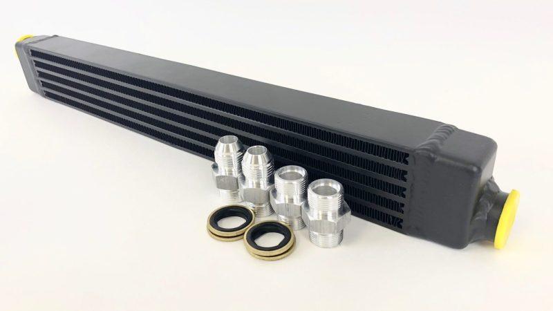 CSF 82-94 BMW 3 Series (E30) High Performance Oil Cooler w/-10AN Male & OEM Fittings - Corvette Realm