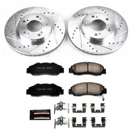 Power Stop 97-01 Acura Integra Front Z23 Evolution Sport Brake Kit - Corvette Realm