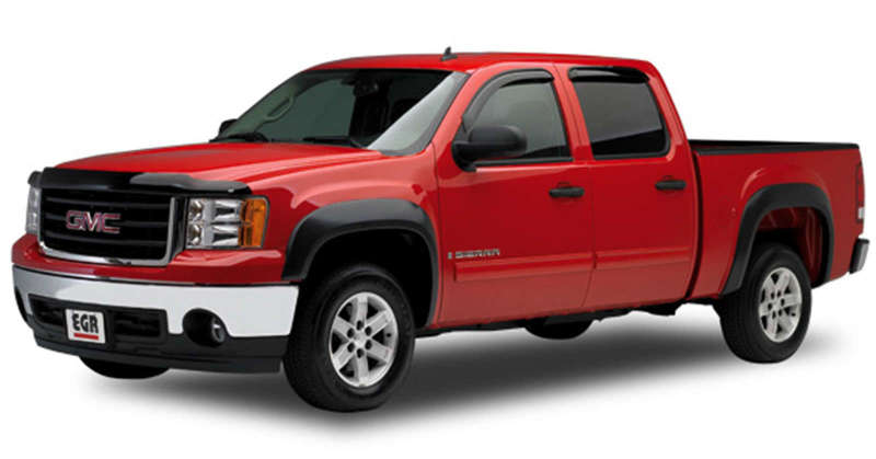 EGR 07-13 GMC Sierra LD 5.8ft Bed Rugged Look Fender Flares - Set (751414)