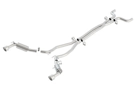 Borla 10-13 Camaro 6.2L V8 S Type Cat-Back Exhaust (does not work w/ factory ground affects package -