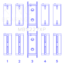 Load image into Gallery viewer, King Mitsubishi 4G63/4G64 6 Bolt 1st Gen DSM Performance Main Bearing Set - Size STD