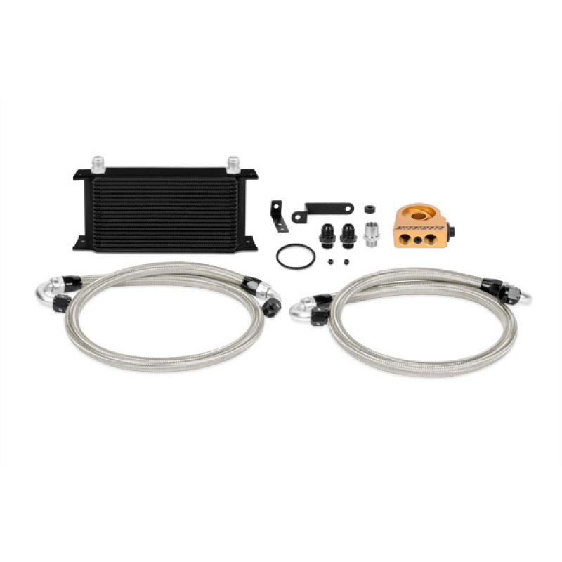 Mishimoto 08-14 WRX/STi Oil Cooler Kit - Silver - Corvette Realm