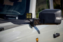 Load image into Gallery viewer, DV8 Offroad 2021 Ford Bronco A Pillar Dual Light Pod Drop Mounts - Corvette Realm