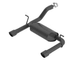 Borla 18-25 Jeep Wrangler JL/JLU 3.6L 2DR/4DR Touring SS Axle Back Black Coated Exhaust w/3.5in Tips