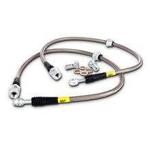 Load image into Gallery viewer, StopTech Stainless Steel Front Brake lines for 99-03 Mazda Protege - Corvette Realm