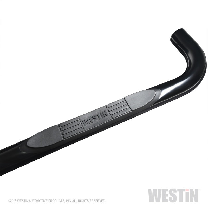 Westin 2019 Chevrolet Silverado/Sierra 1500 Crew Cab E-Series 3 Nerf Step Bars - Black