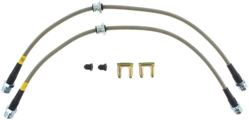 StopTech 08-12 VW Golf R32/Golf R Front Stainless Steel Brake Line Kit - Corvette Realm