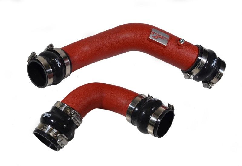 Injen 17-19 Honda Civic Type-R Aluminum Intercooler Piping Kit - Wrinkle Red - Corvette Realm