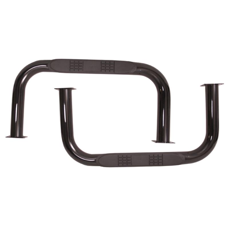 Rugged Ridge Nerf Bars Black 55-75 Jeep CJ5 - Corvette Realm