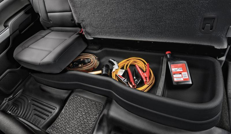 Husky Liners 14-21 Toyota Tundra Double Cab Under Seat Storage Box (w/o Factory Subwoofer) - Corvette Realm