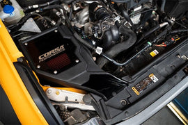 Corsa 21-22 Ford Bronco 2.3L Closed Box Air Intake With DryTech 3D Dry Filter - Corvette Realm