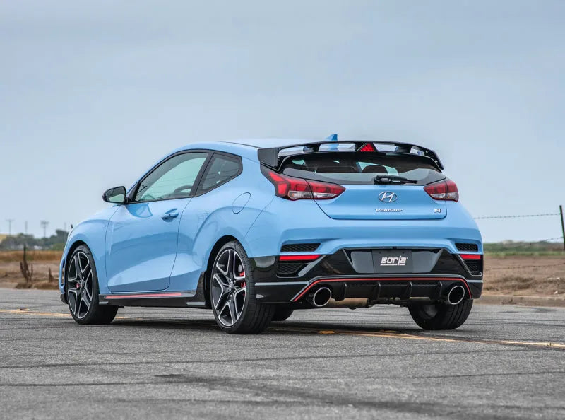 Borla 19-22 Hyundai Veloster N 2.0L I4 MT FWD 2DR 3in ATAK CatBack Exhaust w/ SS Tips