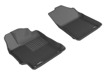 Load image into Gallery viewer, 3D MAXpider 2015-2017 Toyota Camry Kagu 1st Row Floormat - Black - Corvette Realm