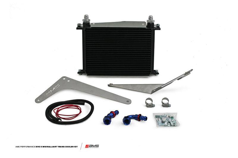 AMS Performance 08-15 Mitsubishi EVO X MR/Ralliart SST Transmission Oil Cooler Kit - Corvette Realm