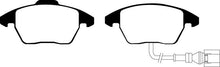 Load image into Gallery viewer, EBC 06-13 Audi A3 2.0 Turbo (Girling rear caliper) Greenstuff Front Brake Pads - Corvette Realm