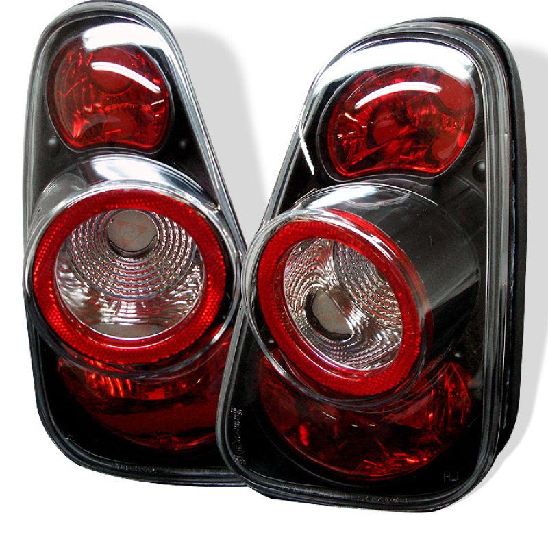 Spyder Mini Cooper 02-06/Cooper Convertibles 05-08 Euro Style Tail Lights Black ALT-YD-MC02-BK - Corvette Realm