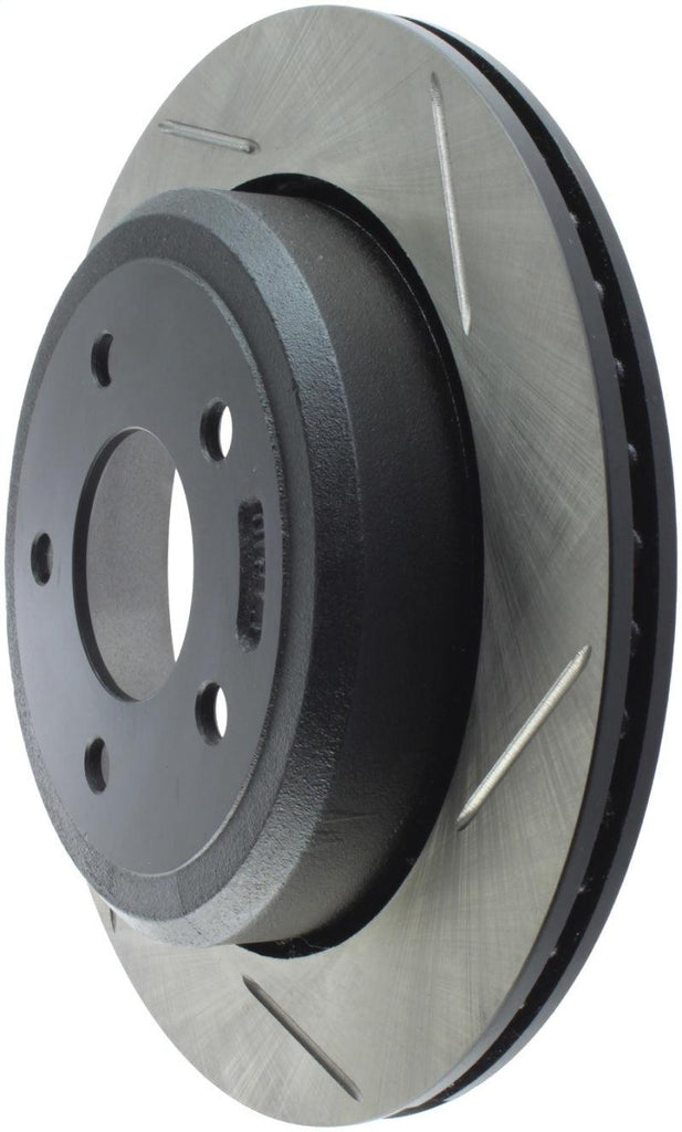 StopTech Power Slot 03-08 Crown Victoria/Grand Marquis Rear Left Slotted Rotor - Corvette Realm