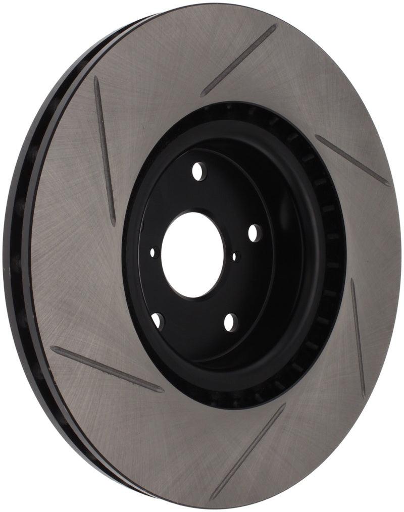 StopTech Power Slot 05-08 STi Front Left Slotted Rotor - Corvette Realm