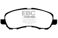 Load image into Gallery viewer, EBC 11-14 Chrysler 200 2.4 Yellowstuff Front Brake Pads - Corvette Realm