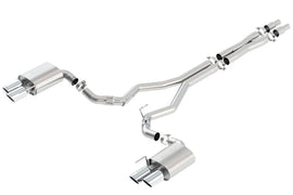 Borla 18-23 Ford Mustang GT 5.0L AT/MT (w/o Valves) ATAK 3in Cat-Back Exhaust w/Polished Tips