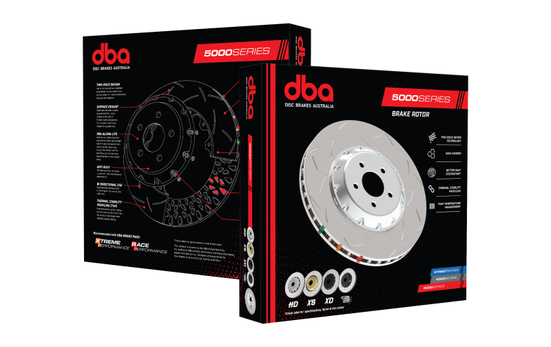 DBA 14-16 C7 Corvette Z06 (Only w/Z07 Pkg) T3 5000 Series Direct Replacement Rotors