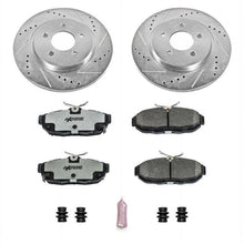 Load image into Gallery viewer, Power Stop 11-14 Ford Mustang Rear Z26 Street Warrior Brake Kit - Corvette Realm