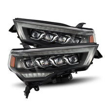 Load image into Gallery viewer, AlphaRex 14-22 Toyota 4Runner (2021 Req. Conv) NOVA LED Proj HL Blk w/Actv Light &amp; Seq. Sig + SB DRL - Corvette Realm
