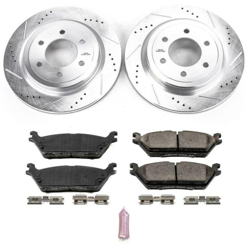 Power Stop 2018 Ford Expedition Rear Z23 Evolution Sport Brake Kit - Corvette Realm