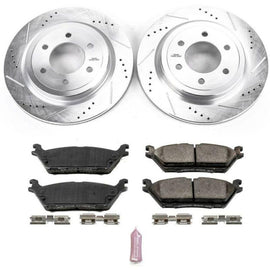 Power Stop 2018 Ford Expedition Rear Z23 Evolution Sport Brake Kit - Corvette Realm