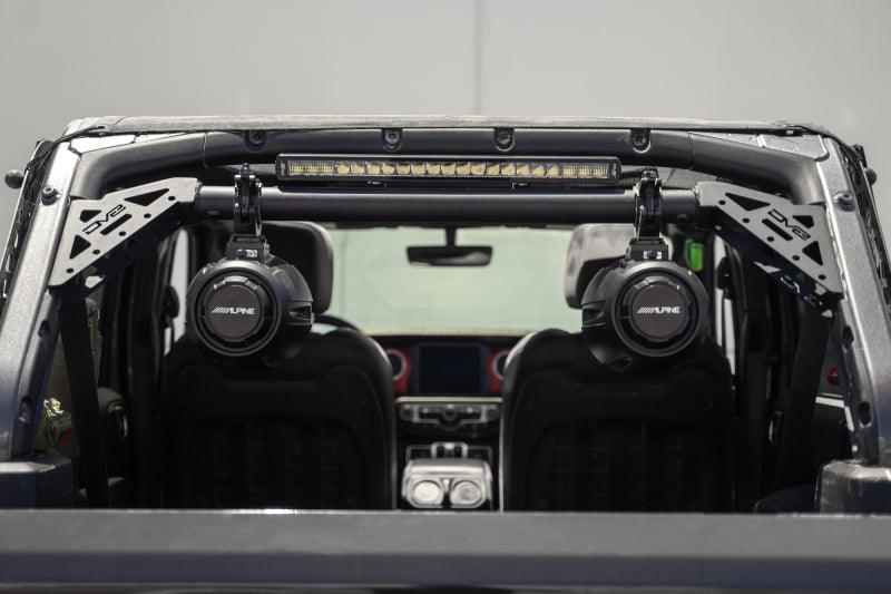 DV8 Offroad 18-23 Jeep Wrangler JL 4-Door Speaker/Light Bar Mount - Corvette Realm