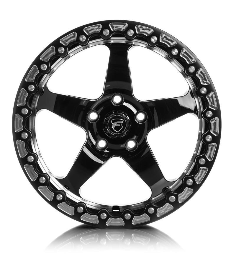 Forgestar D5 Beadlock 17x10 / 5x114.3 BP / ET50 / 7.5in BS Gloss Black Wheel - Corvette Realm