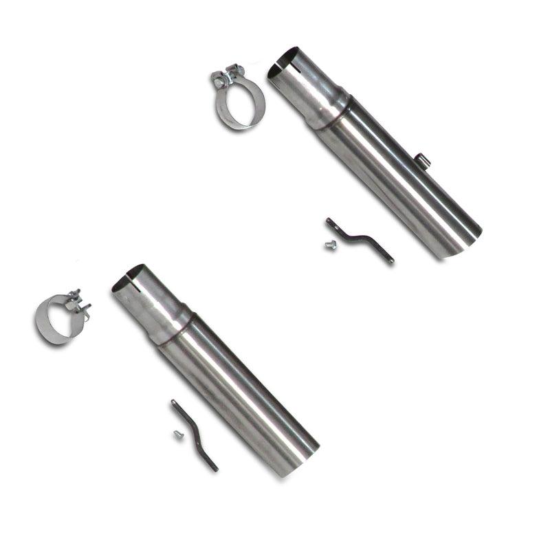 BBK 86-04 Mustang Cat Back Kit Varitune Mufflers Stainless Steel Tips - Corvette Realm