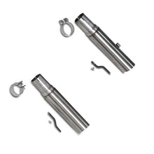 Load image into Gallery viewer, BBK 86-04 Mustang Cat Back Kit Varitune Mufflers Stainless Steel Tips - Corvette Realm