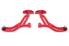 Load image into Gallery viewer, BMR Suspension 05-14 Ford Mustang Lower A-Arms - Red - Non-Adjustable - Corvette Realm