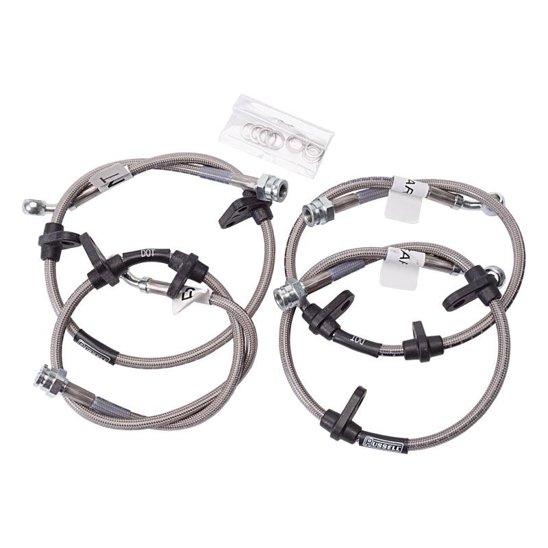 Russell Performance 88-91 Honda Civic EX/ Si / CRX Si Brake Line Kit - Corvette Realm
