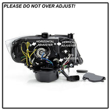 Load image into Gallery viewer, Spyder 09-12 BMW E90 3-Series 4DR Projector Headlights Halogen - LED - Black - PRO-YD-BMWE9009-BK